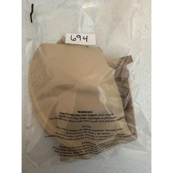 Large NEW True & Co True Body Triangle Convertible Strap Bra, Beige 36C/D 38A/B - Picture 10 of 10